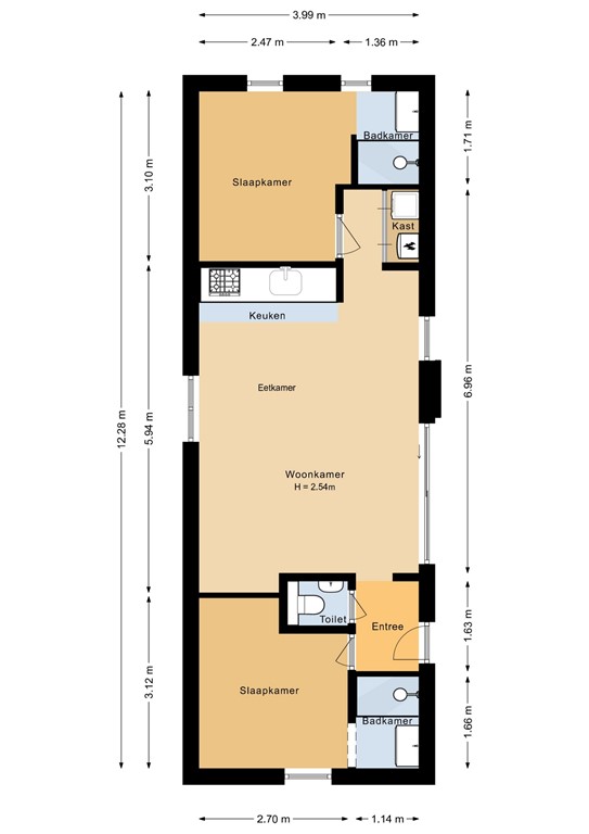 mediumsize floorplan